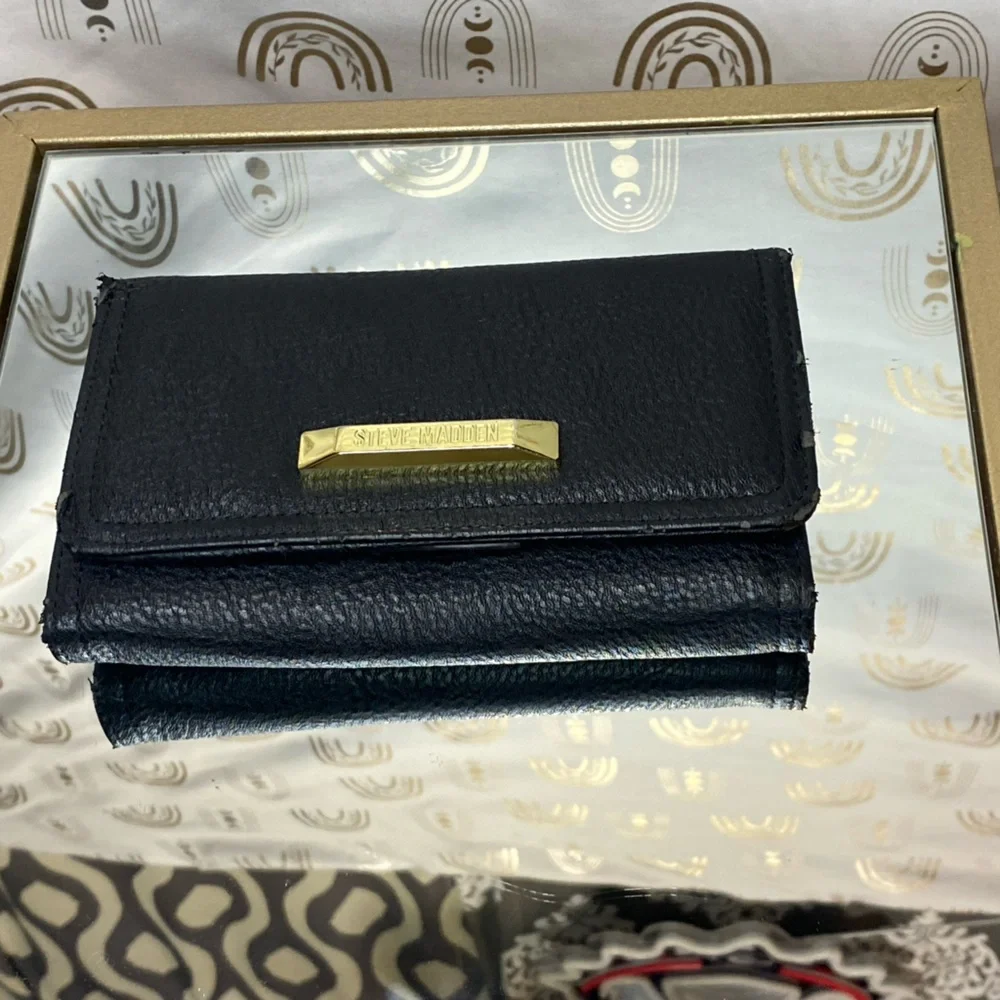 Steve Madden Black Clutch
